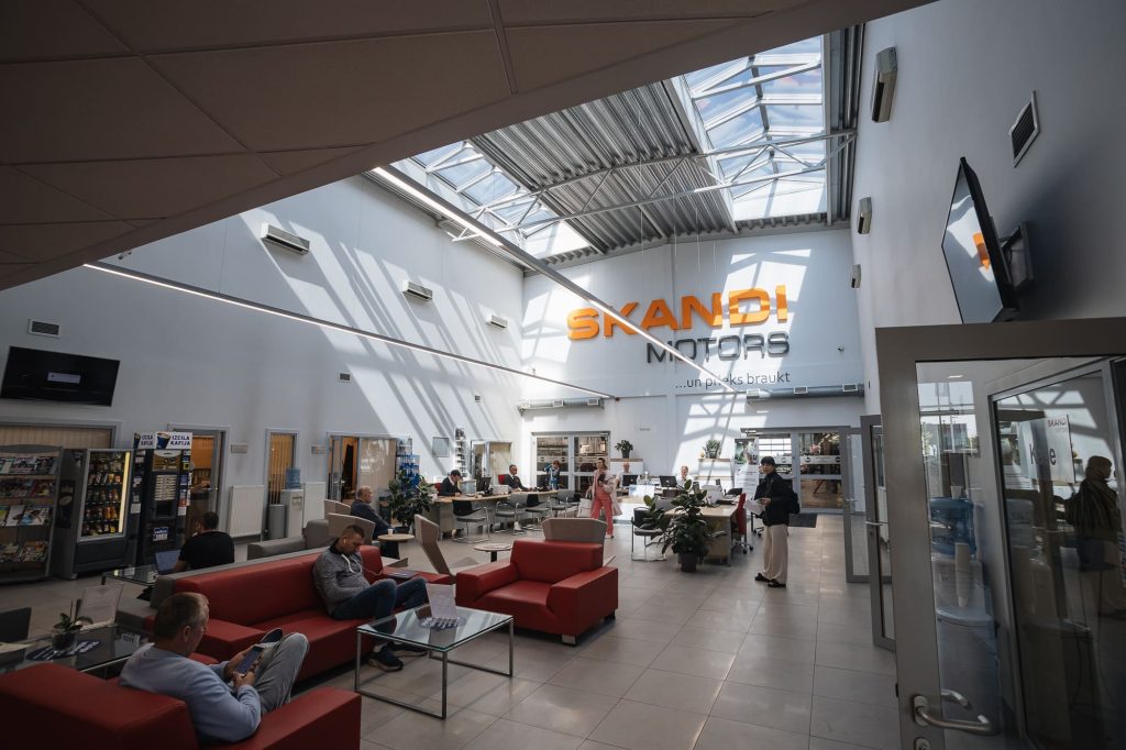 Skandi Motors klientu apkalpošana