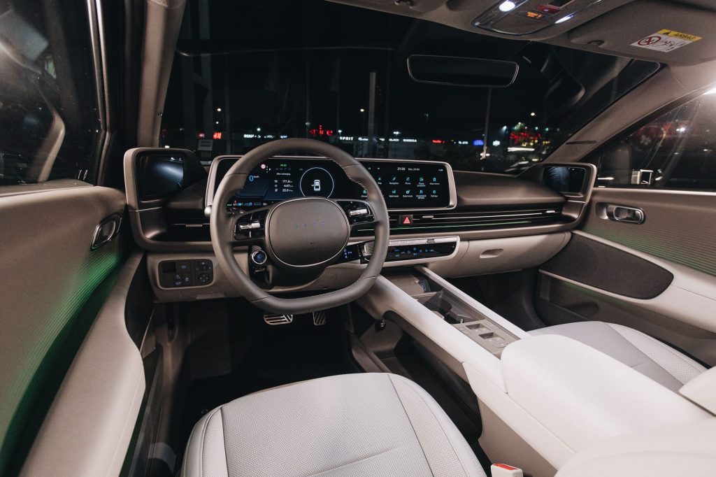 IONIQ 6 automašīnas salons