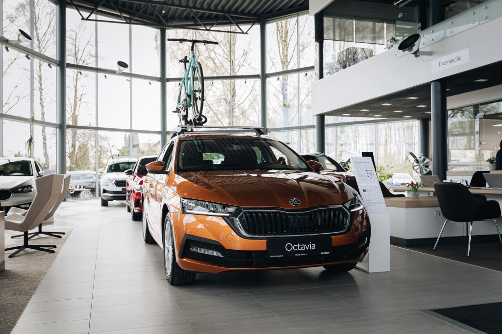 Škoda Octavia salonā