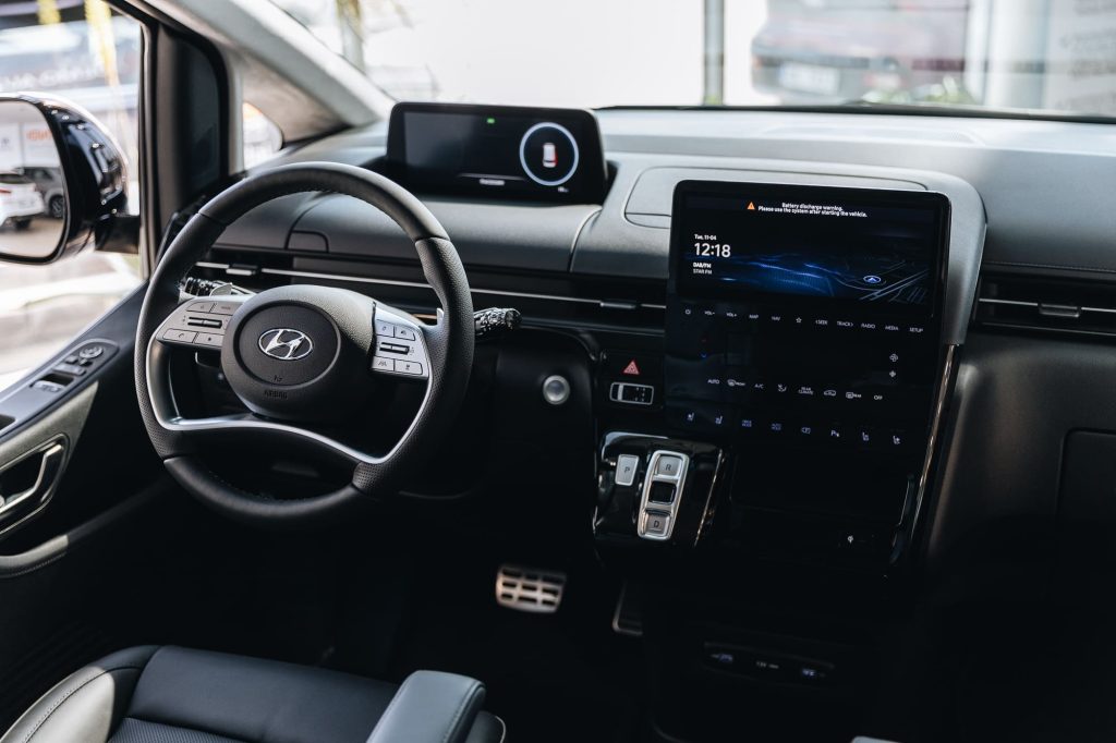 Hyundai Stariya šofera vieta