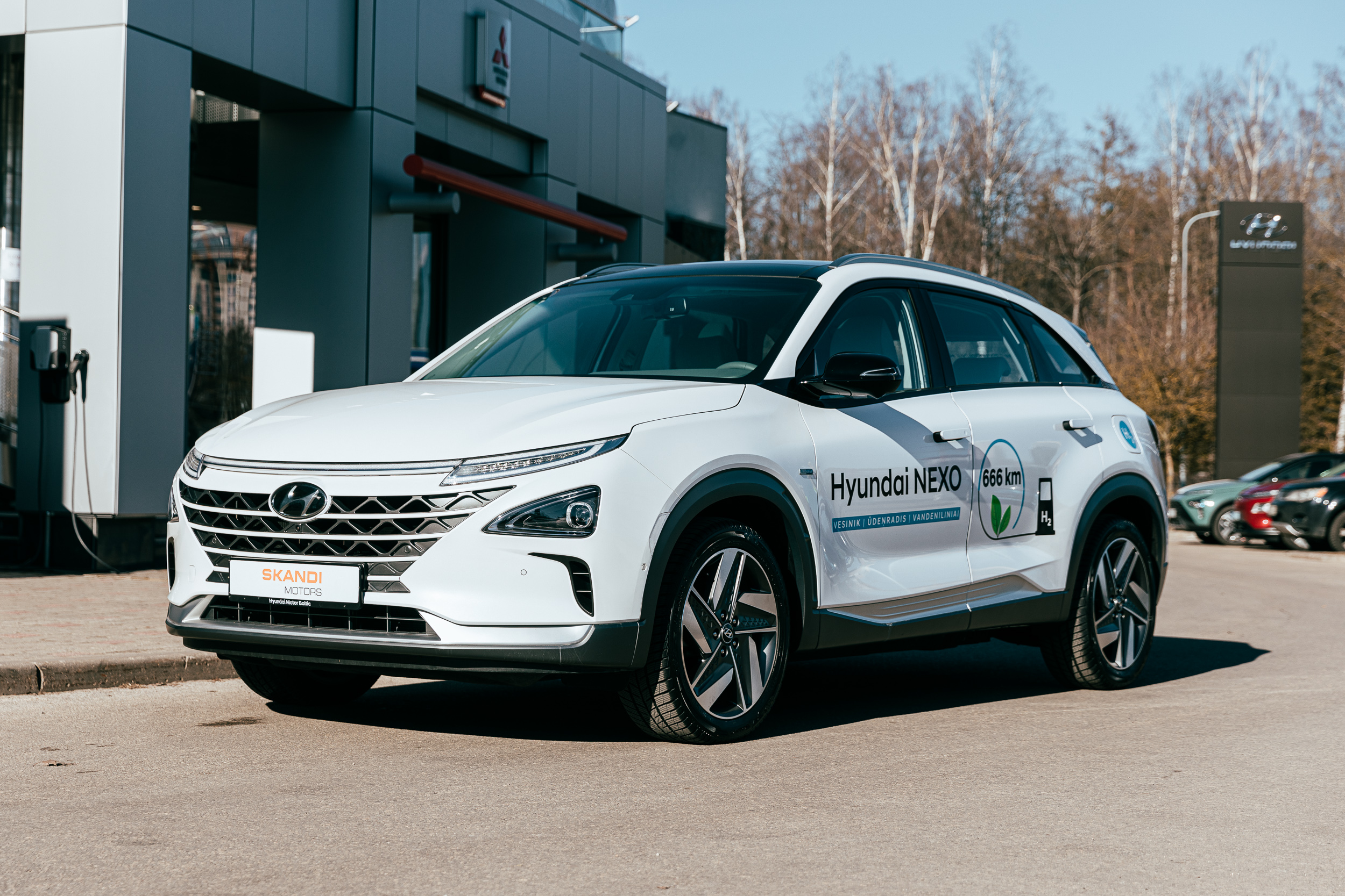 Hyundai NEXO ūdeņraža modelis