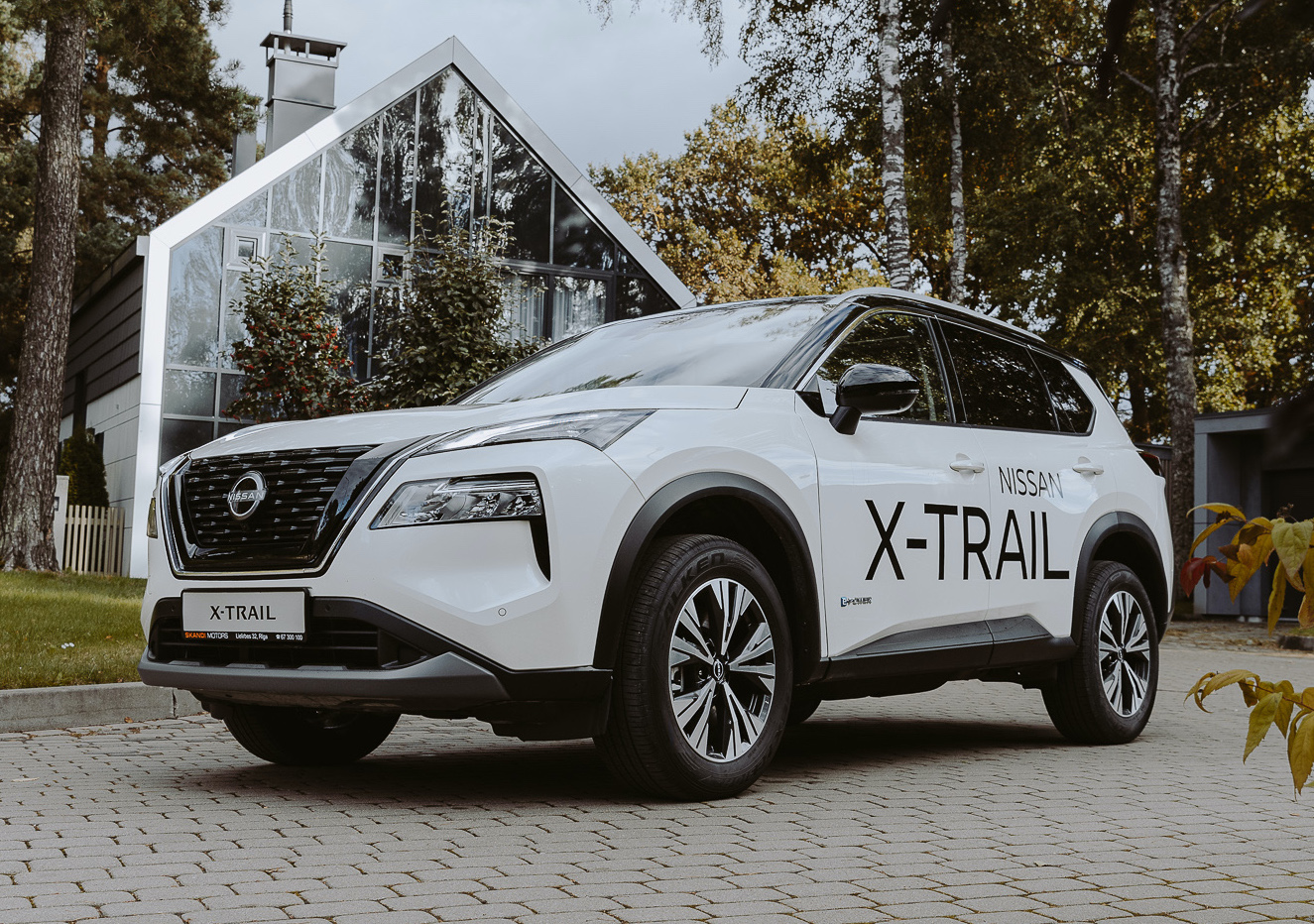 Nissan x trail pie viesu nama