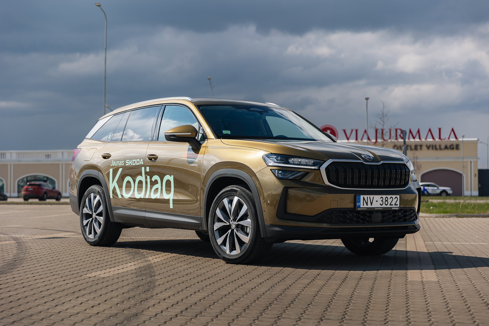 škoda kodiaq pie via jurmala tirdzniecibas centra